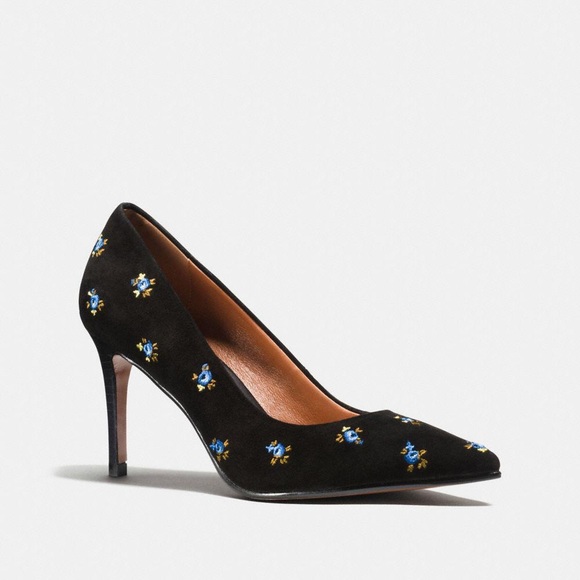 Coach Shoes - Floral Coach Heels